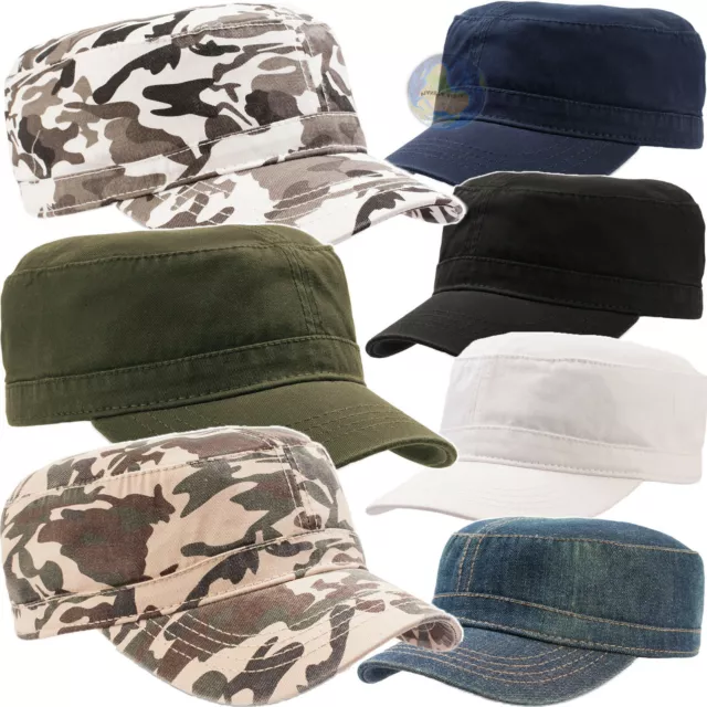 Cappello ATLANTIS Tank ARMY Militare CAPPELLINO Berretto ESERCITO per Uomo DONNA