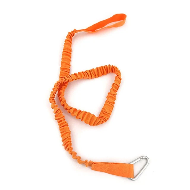 Cañas de pescar timón canoa remo cuerdas caña de pescar accesorios de barco elástico