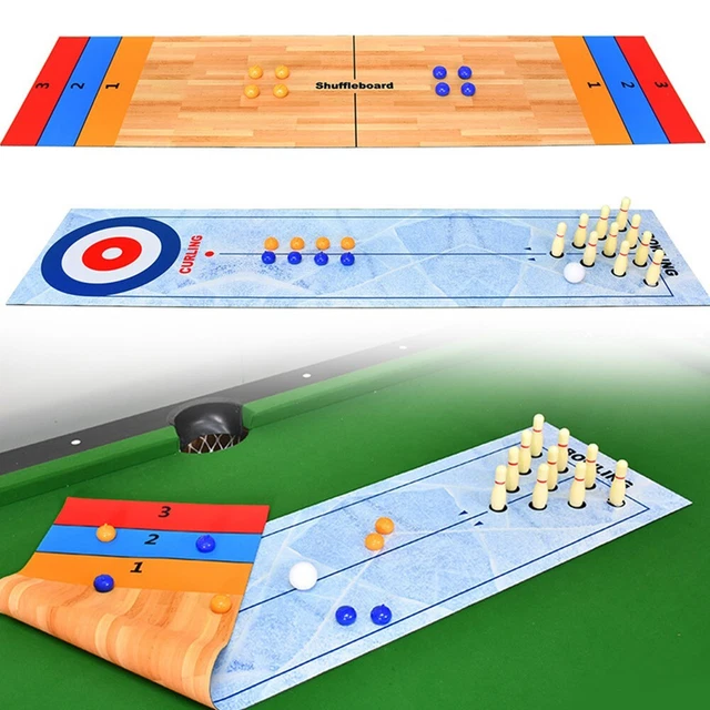 Jouet De Jeu De Table Interactif Pour Enfants, Comprenant Golf, Curling