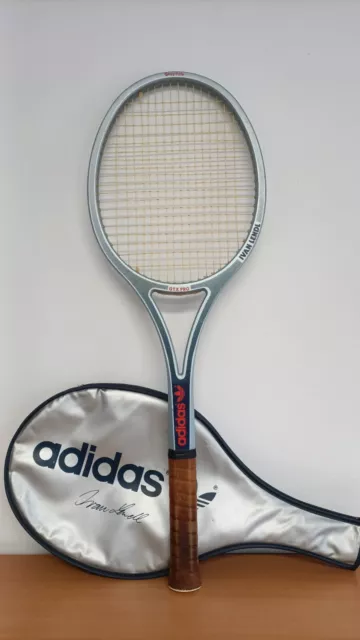 Racchetta da tennis Adidas GTX PRO Ivan Lendl con fodero e corde originali