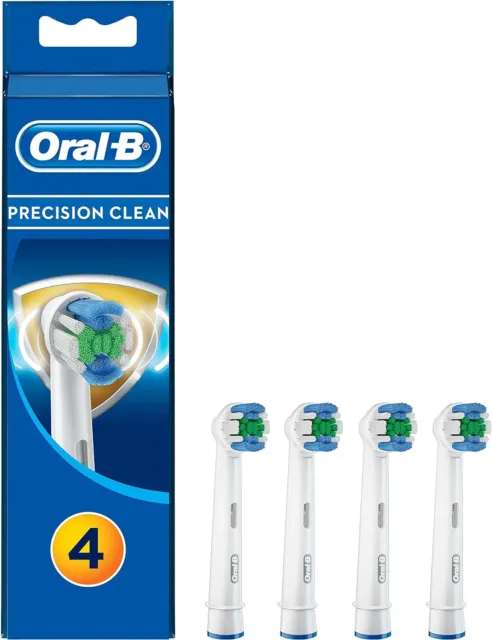 original Oral-B Precision Clean 4er set Aufsteckbürsten mit Bakterienschutz