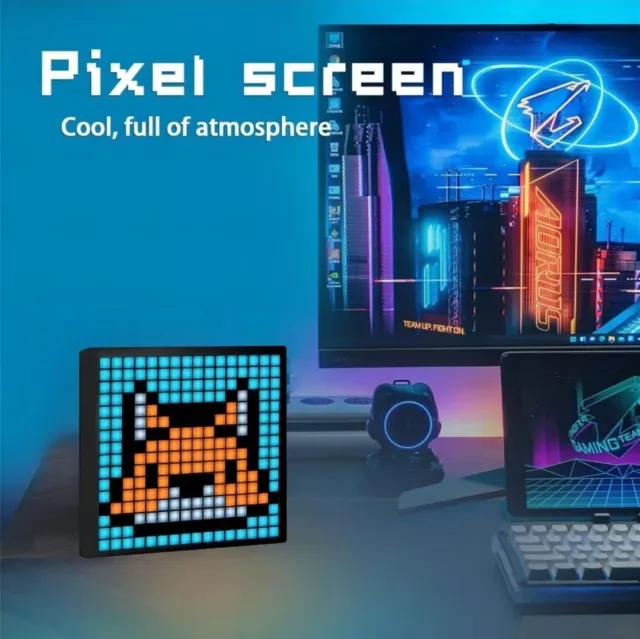 iDotMatrix LED Pixel Display, 32x32 Programmable Pixel Art Display