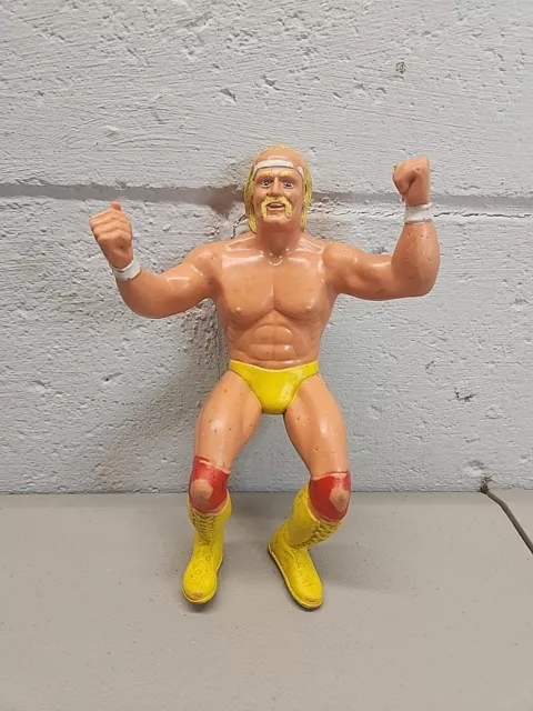 1984 LJN WWF Wrestling Superstars Hulk Hogan Figure Titan Sports Vintage