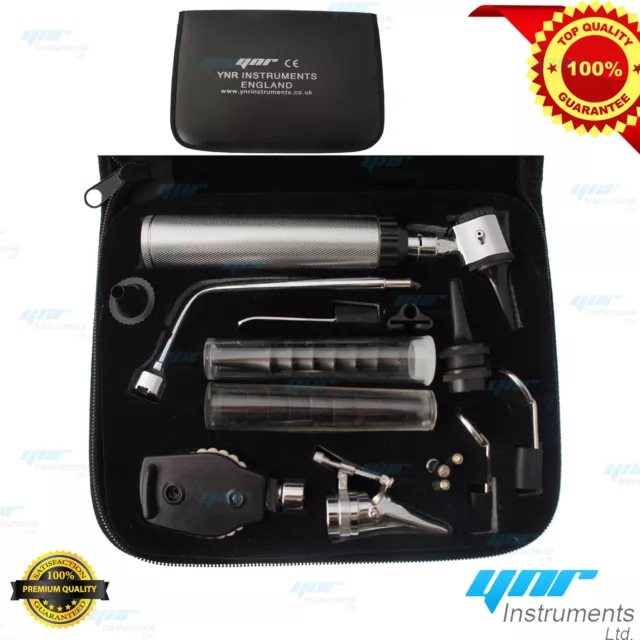 Ynr Led Ent Ophtalmoscope Otoscope Nasal Larynx Set de Diagnostic