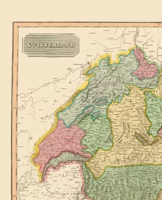Switzerland - Thomson 1814 - 23.00 x 28.47 2