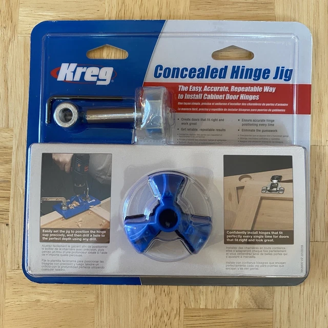 KREG KHI CONCEALED Hinge Jig New In Package Install Door