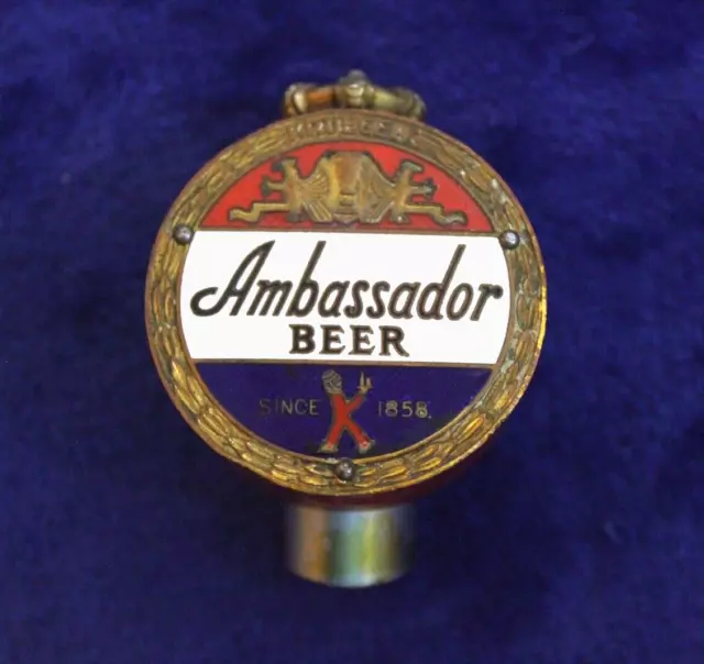 Krueger Ambassador Beer Ball Barrel Tap Handle Gear Shift Knob Accessory Krueger Ambassador Beer Ball Barrel Tap Handle Gear Shift Knob Accessory