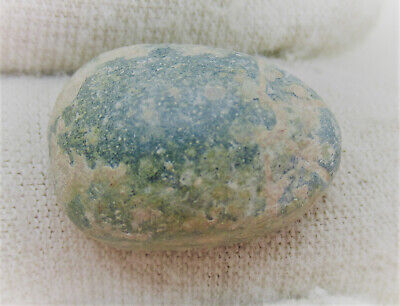 A60 Beautiful Authentic Ancient Egyptian Faience Scarab Seal Amulet Hyksos