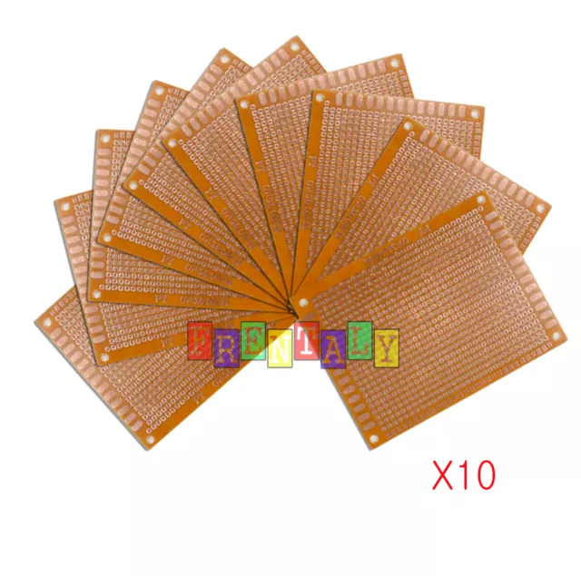 10pcs 7 x 9 cm DIY Prototype Matrix Paper PCB Universal Board prototyping kit(B)