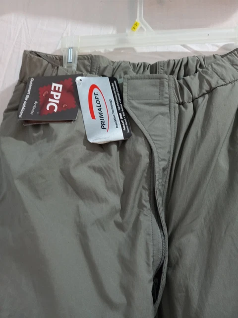 ECWCS GEN III 3 PRIMALOFT EXTREME COLD WEATHER TROUSERS Men’s Size LARGE LONG