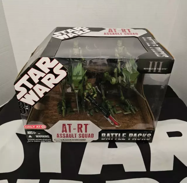 AT-RT Assault Squad STAR WARS Battle Packs 30th Anniversary MIB NEW Sealed