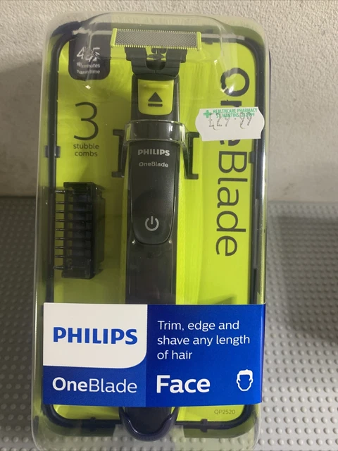 Recortadora de cabello Philips OneBlade con hoja facial - QP2520/25