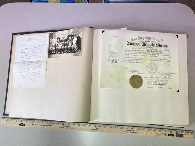 Spectacular Scrapbook 1900s North Carolina History Genealogy Kiwanis Myers Park 3