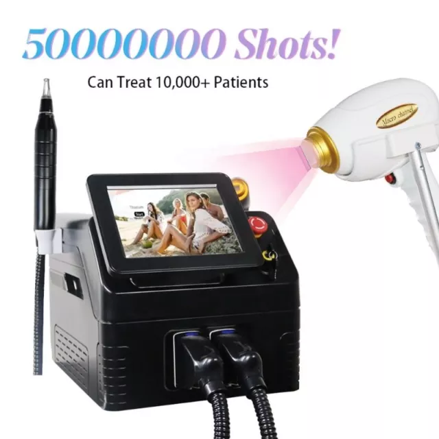 2IN1 755nm 808nm 1064nm Diode Laser Haarentfernung Maschine Pico Tattoo IPL YAG