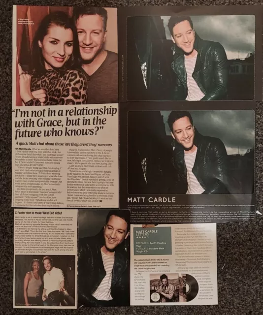 Matt Cardle - Music Magazine Cuttings
