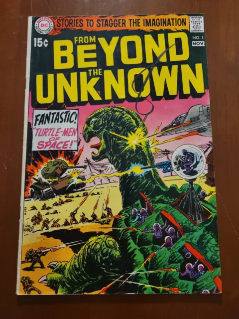 From Beyond the Unknown #1 DC Comics 1969 Silver Age Sci-Fi Joe Kubert