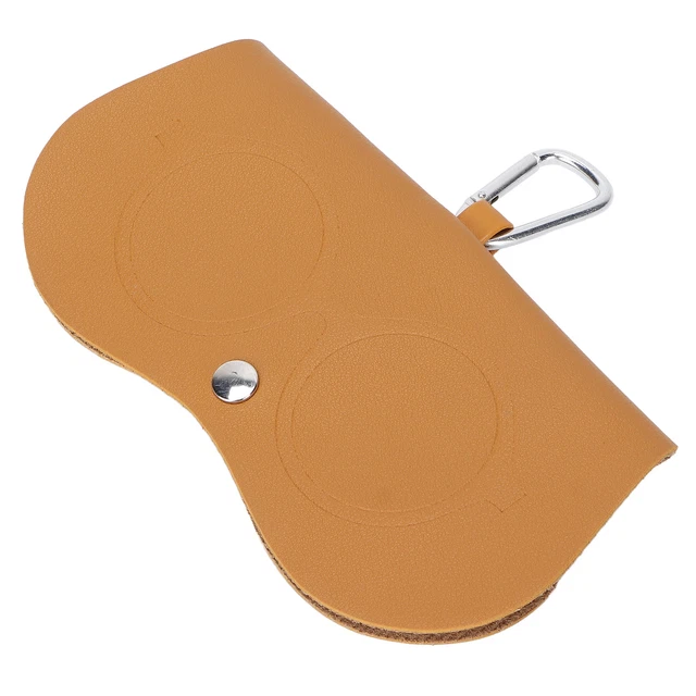 Eyeglasses Bag Travel Portable PU Leather Fashionable Elegant Sunglasses Sto GHB