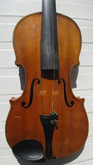 A Beautiful Old Violin Labeled Anton Fischer Vienna 1847 Antique circa 1920's!