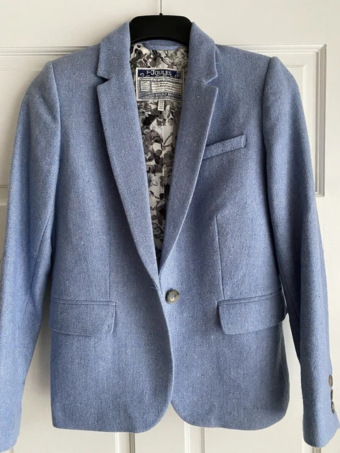 JOULES WOMEN LEONIE Linen Blazer Jacket 8 69.95 PicClick UK