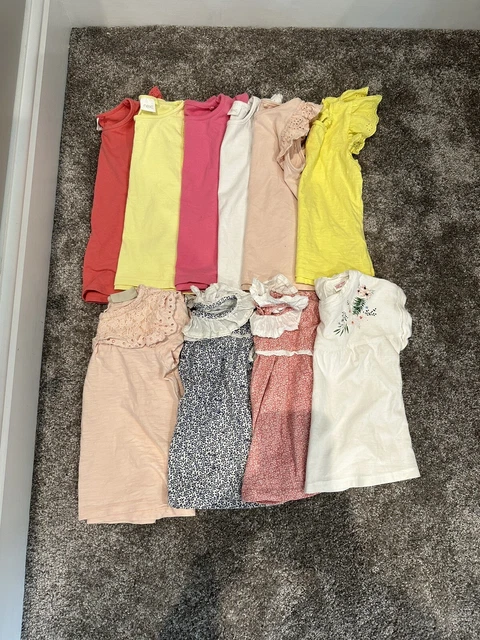 Next, Zara baby girl summer T-shirt bundle x 10 18-24 months