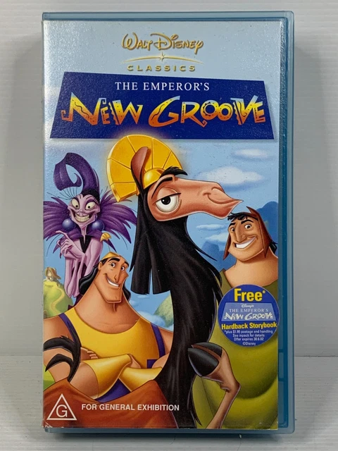 THE EMPEROR'S NEW GROOVE (2000) VHS Movie $9.99 - PicClick AU