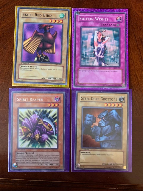 Vintage Yu-Gi-Oh!  1st Ed. & Unlimited Misc. Cards (S-T) PICK A CARD  YOU CHOOSE