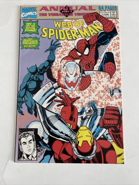 Web of Spider-Man Annual  #7  MARVEL Comics 1991