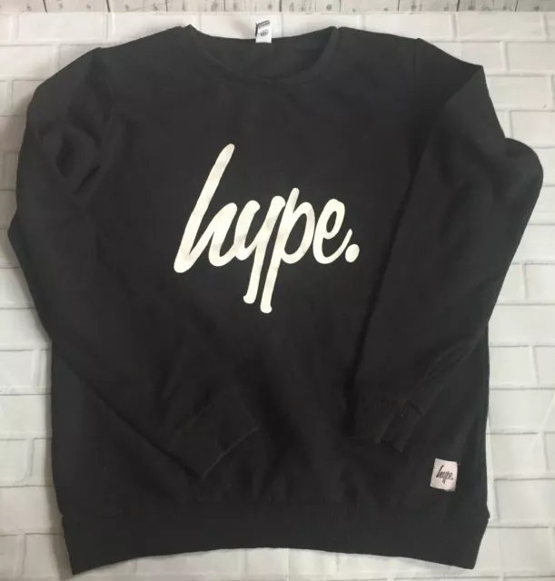 Hype Kids  boys girls Jumper Black 14 Years #C