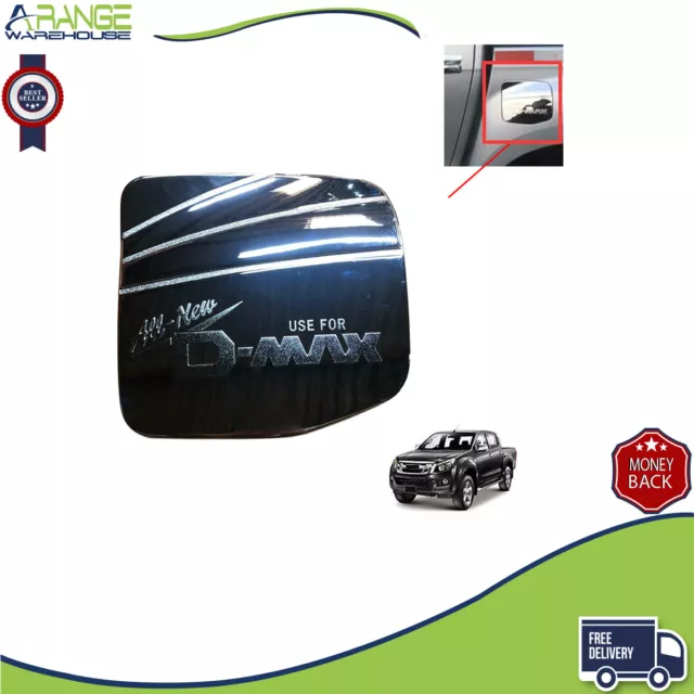 Fit Isuzu Dmax D-max 2012-15 CHROME FUEL DOOR TANK CAP COVER LID *UK SELLER*