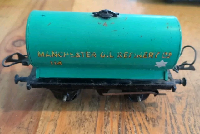 A Hornby Meccano Trains O-gauge tin plate train set, including a