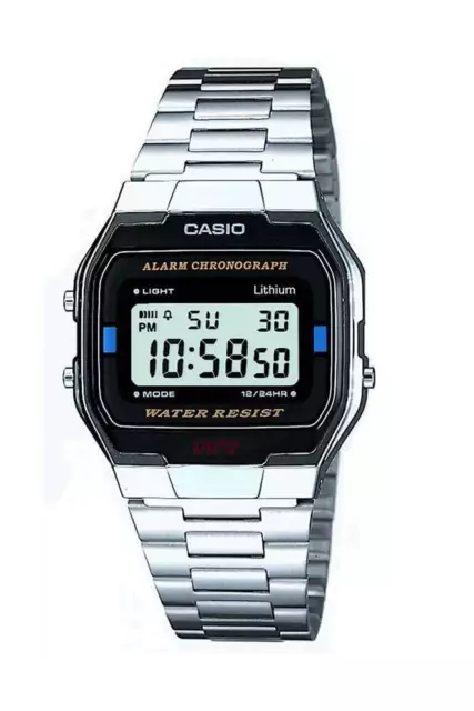 Casio Colección Reloj Acero Inoxidable A163WA-1QES