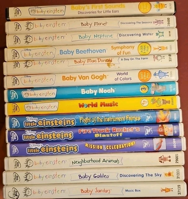 DISNEY'S BABY EINSTEIN Little Einsteins (15 DVD LOT) FREE - Main Image