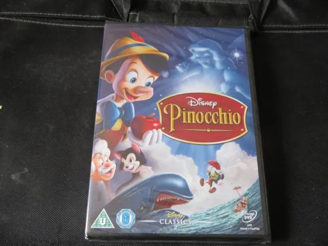 Disney Pinocchio (NEW SEALED DVD 2012)