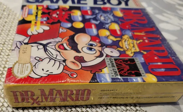 Dr. Mario Game Boy Original (1990) Neuf / Sealed 3