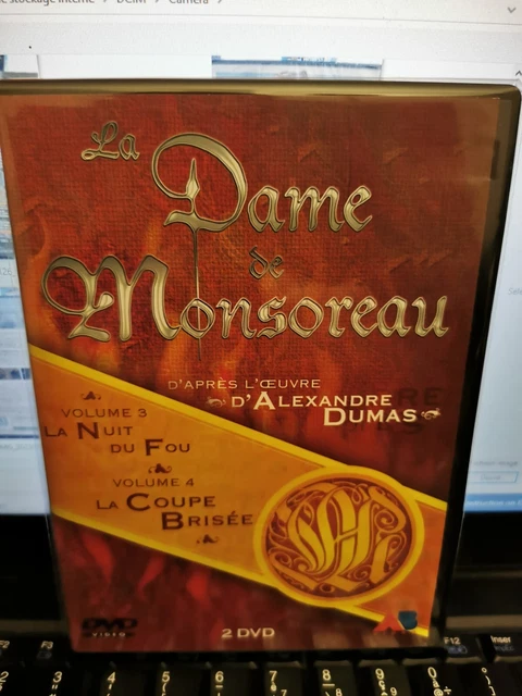 La Dame De Monsoreau Yannick Andrei.2 Dvd Vol 3 & 4 1971/2006 Com Neuf Reblister
