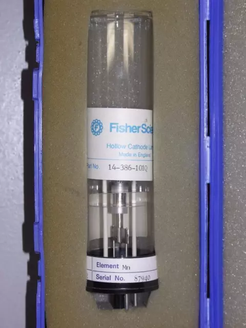 Fisher Scientific Hollow Cathode Lamp, Mn Manganese, pn. 14-386-101Q, Non-coded