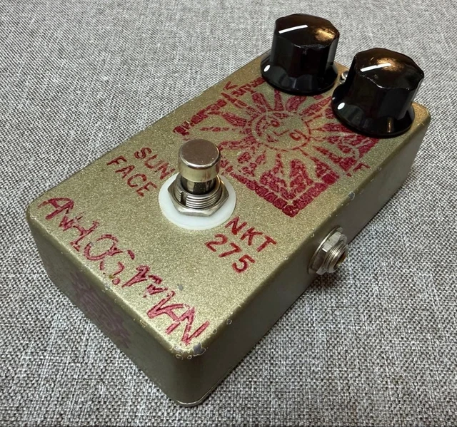 ANALOG MAN SUN Face NKT275 White Dot Fuzz Pédale LED sans DC EUR