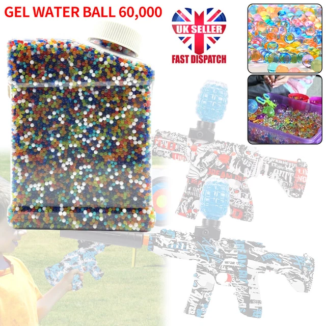 100,000Pcs Growing Water Ball Ammo Gel Blaster Gun Glock Pistol Toy