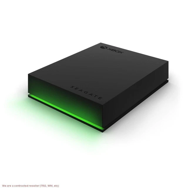 Seagate 4TB Portable Game Drive Hard Drive for Xbox - Black/Green (STKX4000400)