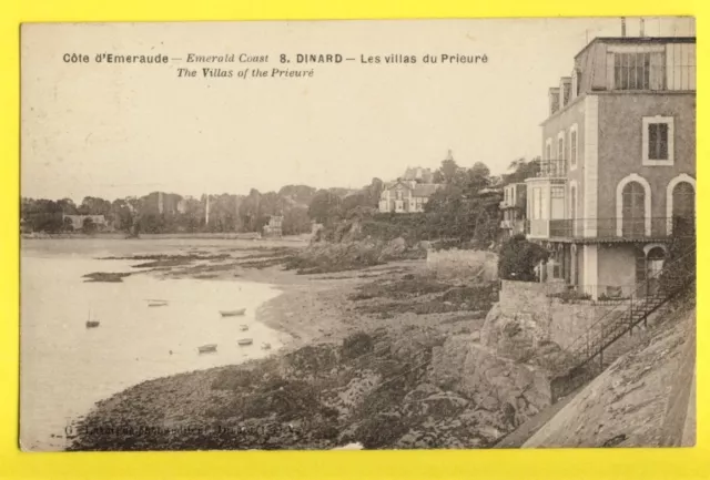 cpa FRANCE Bretagne 35 - DINARD (Ille et Vilaine) Les VILLAS du PRIEURÉ