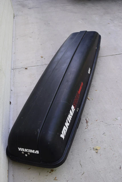 YAKIMA SPACE BOOSTER Spacecase Roof Top Cargo Carrier Rack Black Ski  Paddles $299.99 - PicClick