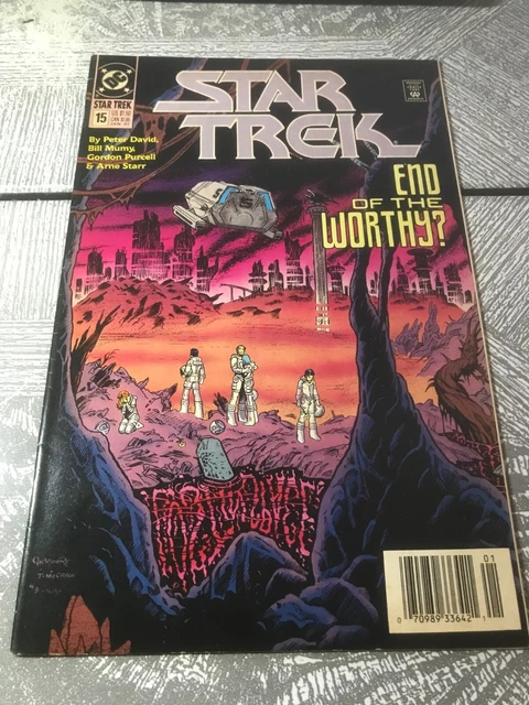 Star Trek (4th Series) #15 Comic January 1991 DC Comics