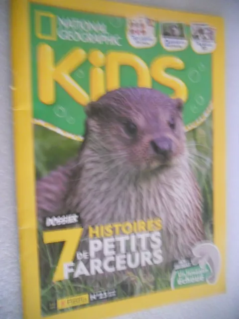 Magazine National Géographic kids n°23 avril 2019 7 histoires de petits farceurs