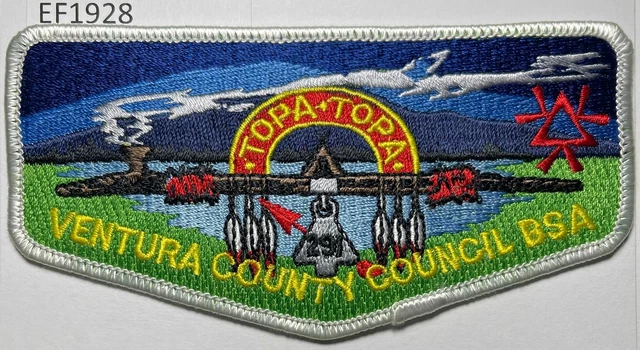 Boy Scout OA 291 Topa Topa Lodge Flap
