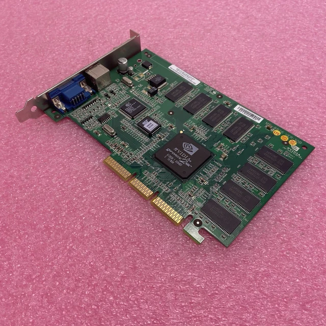 🖥️ Scheda Grafica Medion MSI GeForce 3 TI 200 PRO 64MB DDR AGP – Usata, Con VGA E TV-OUT