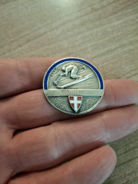 Pin’s Brevet Ski – Jeunes Touting Club De France – Vintage (occasion)