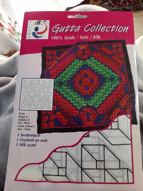 1 Seidentuch 100% Seide Gutta Collection
