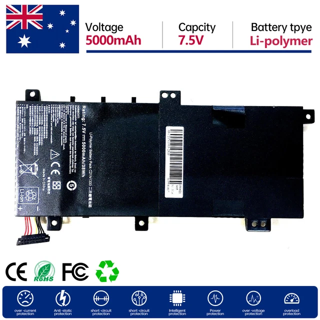 Asus C21N1333 Transformer Book Flip TP550LA TP550L laptop battery
