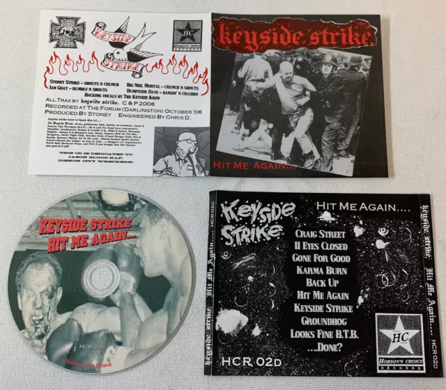 KEYSIDE STRIKE Hit Me Again ~ no jewel box