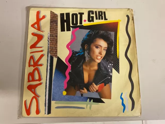 Ancien Disque Vinyle 45 Tour Sabrina Hôtel Girl